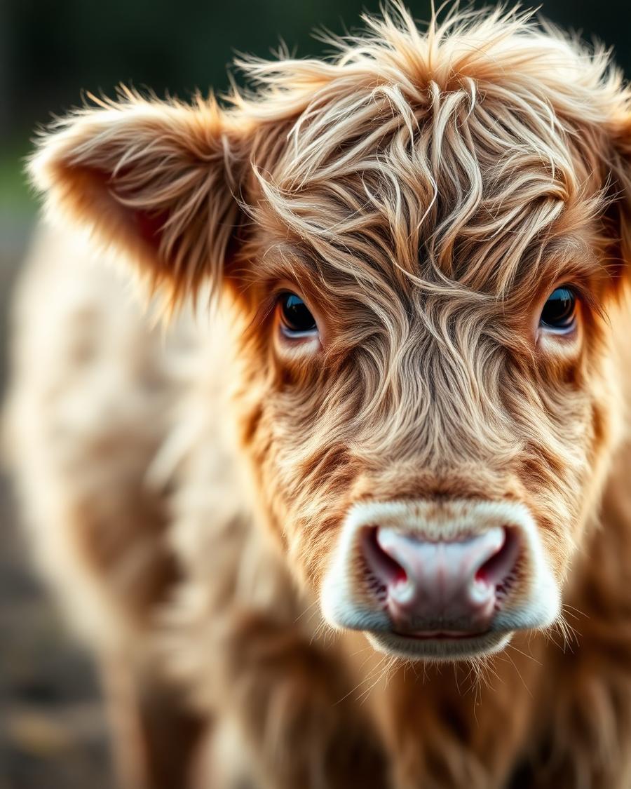 Barnabé, Veau Highland · 4 mois